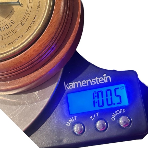 Vintage AIRGUIDE Barometer and Thermometer Weather-station (EUC) - Picture 11 of 11